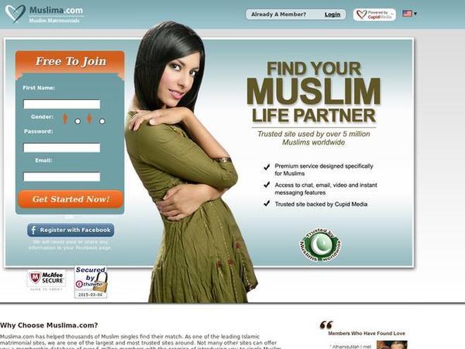 Muslima.com Screenshot