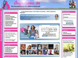 Singlemama.de - kleiner Screenshot