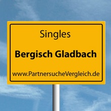 Ortsschild für Bergisch Gladbach Singles