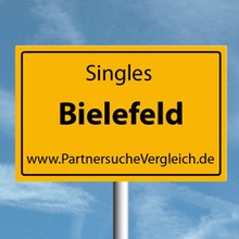 Ortsschild für Bielefeld Singles