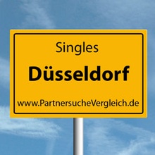 Ortsschild für Düsseldorf Singles