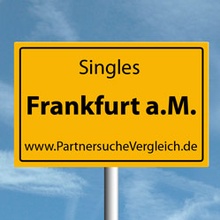 Ortsschild für Frankfurt am Main Singles