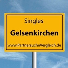 Ortsschild für Gelsenkirchen Singles