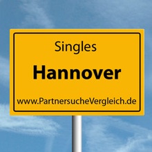 Ortsschild für Hannover Singles