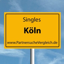 Ortsschild für Köln Singles