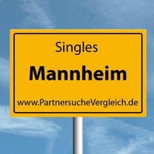 Ortsschild für Mannheim Singles