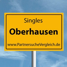 Ortsschild für Oberhausen Singles
