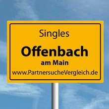 Ortsschild für Offenbach am Main Singles