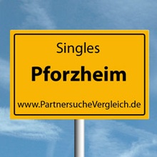 Ortsschild für Pforzheim Singles