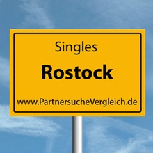 Ortsschild für Rostock Singles